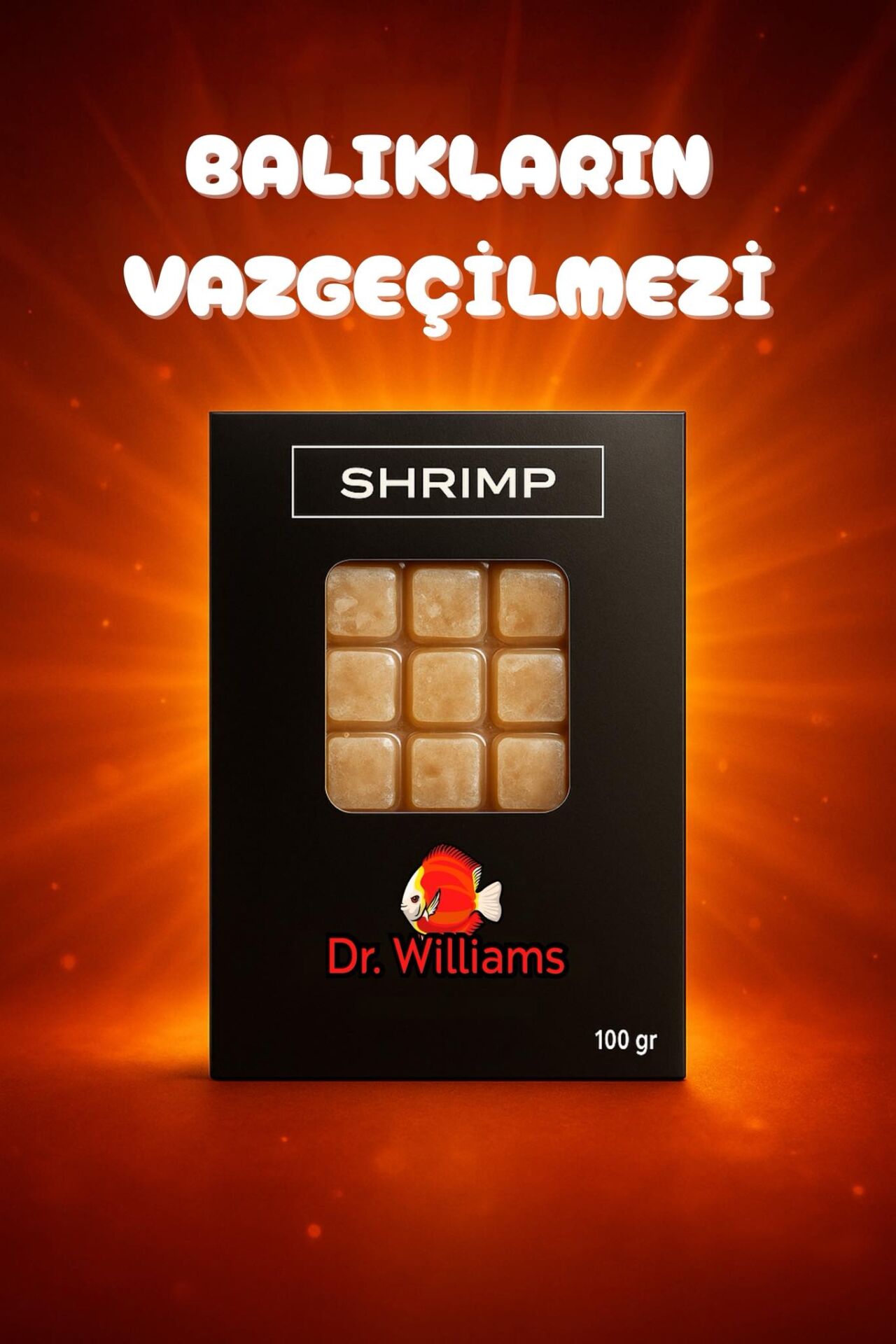 DR.WİLLİAMS DONDURULMUŞ SHRIMP 100 GR