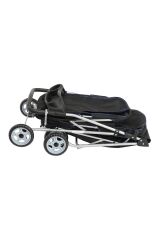 Glipet Twingo Çift Kabinli Kedi Köpek Arabası 68x52x102 Cm