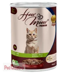 HOWMEOW YETİŞKİN KEDİ KONSERVE KUZULU 400 GR 12'Lİ