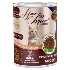 HOWMEOW YETİŞKİN KEDİ KONSERVE SOMONLU 400 GR 12'Lİ