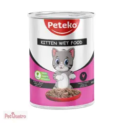 PETEKO YAVRU KEDİ KONSERVE 400GR 12'Lİ