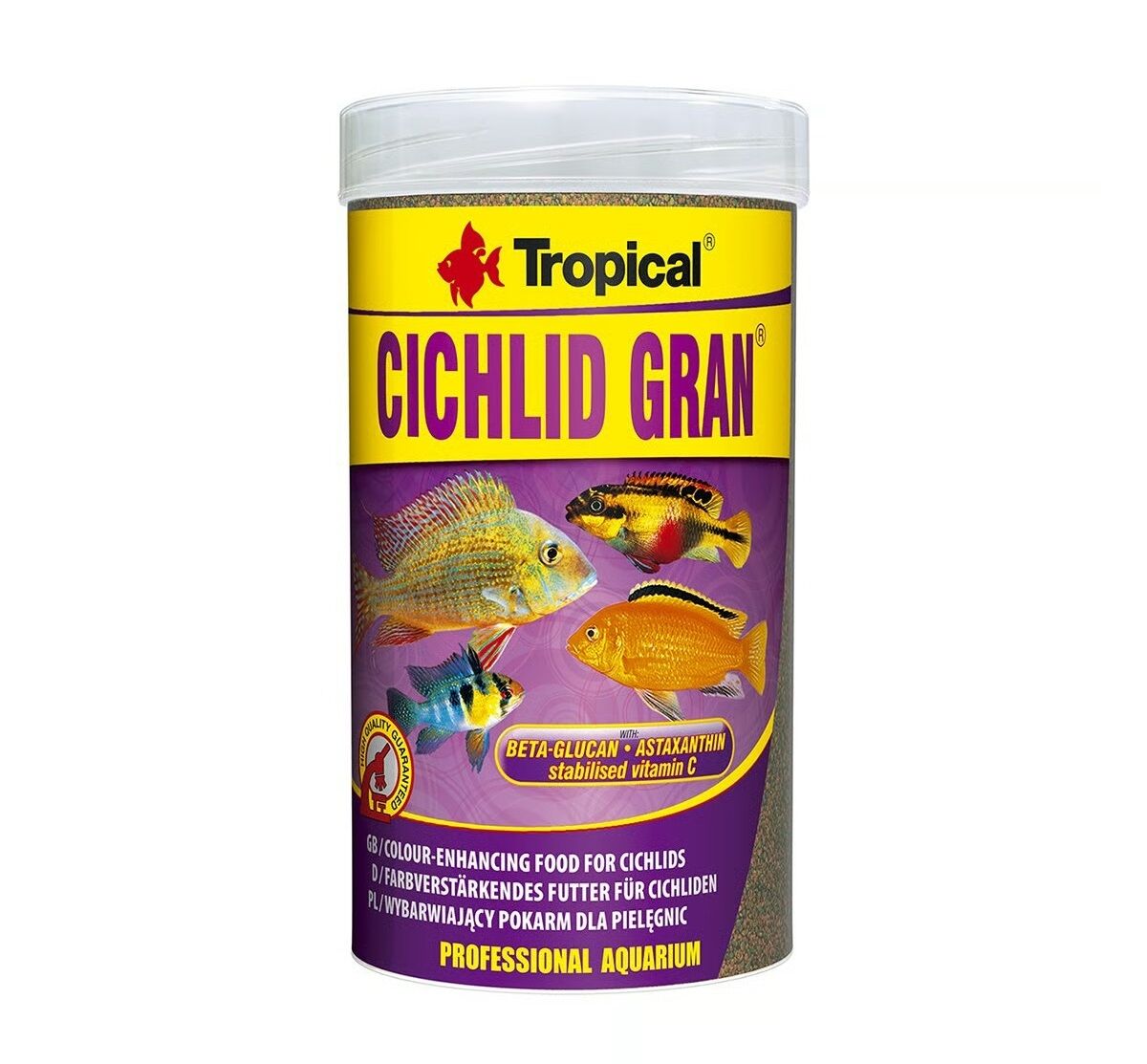 TROPICAL CICHLID GRAN 250 ML