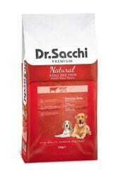 DR SACCHİ BEEF KÖPEK MAMASI 15 KG