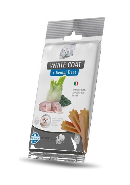 N&D WHITE DOG SEA BASS RICE SPRU ADLT MED/MAX 100 GR