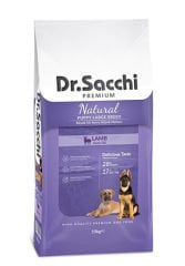 DR SACCHİ PUPPY LARGE KUZU KÖPEK MAMASI 15 KG