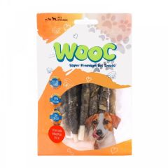 WOOC DOG BALIK DERİSİ SARGILI SÜTLÜ STİCK ÖDÜL