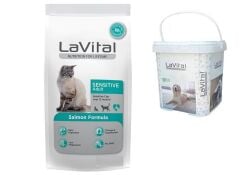 LAVİTAL YETİŞKİN SOMONLU KEDİ MAMASI 1 KG