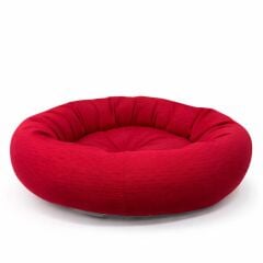 SİMİT YATAK EKO SİLİKON ELYAF BORDO