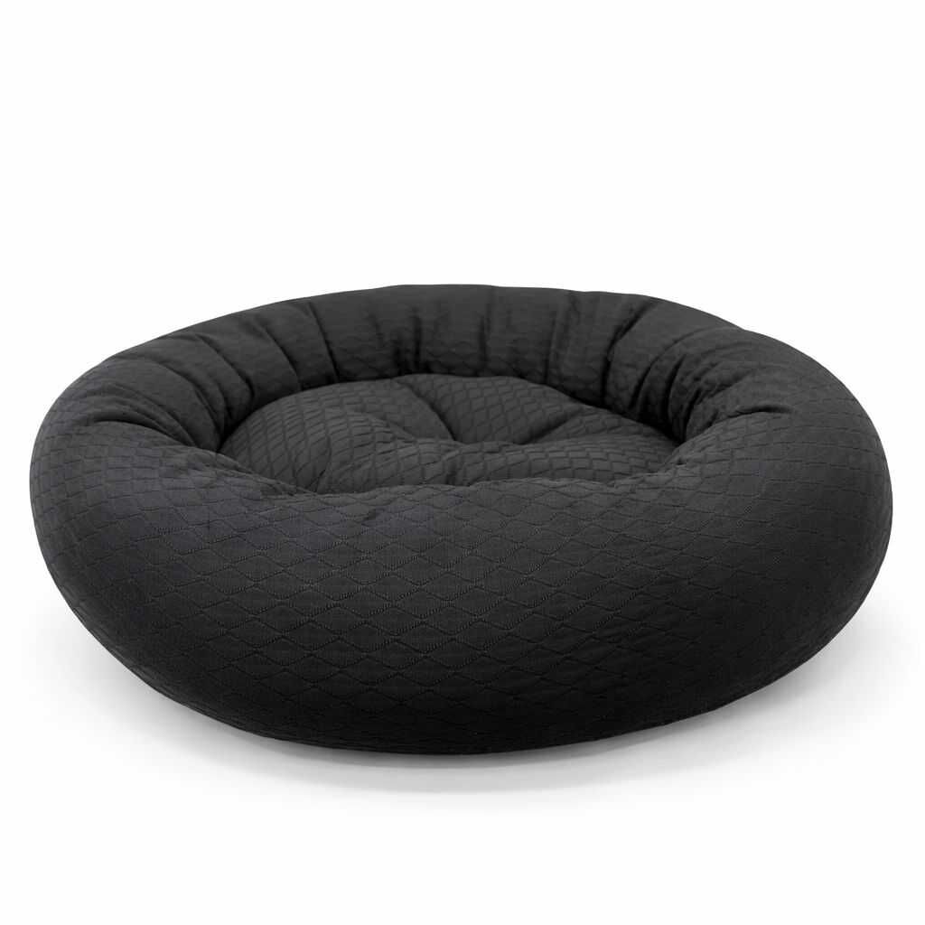 SİMİT YATAK EKO SİLİKON ELYAF SİYAH