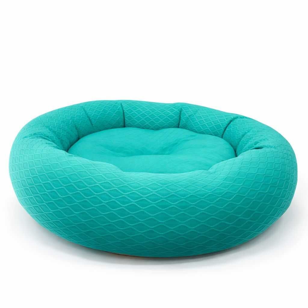 SİMİT YATAK EKO SİLİKON ELYAF TURKUAZ