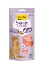 GİMCAT SNACKS CREAM DOU SOMON&DOMATES 6*15 GR