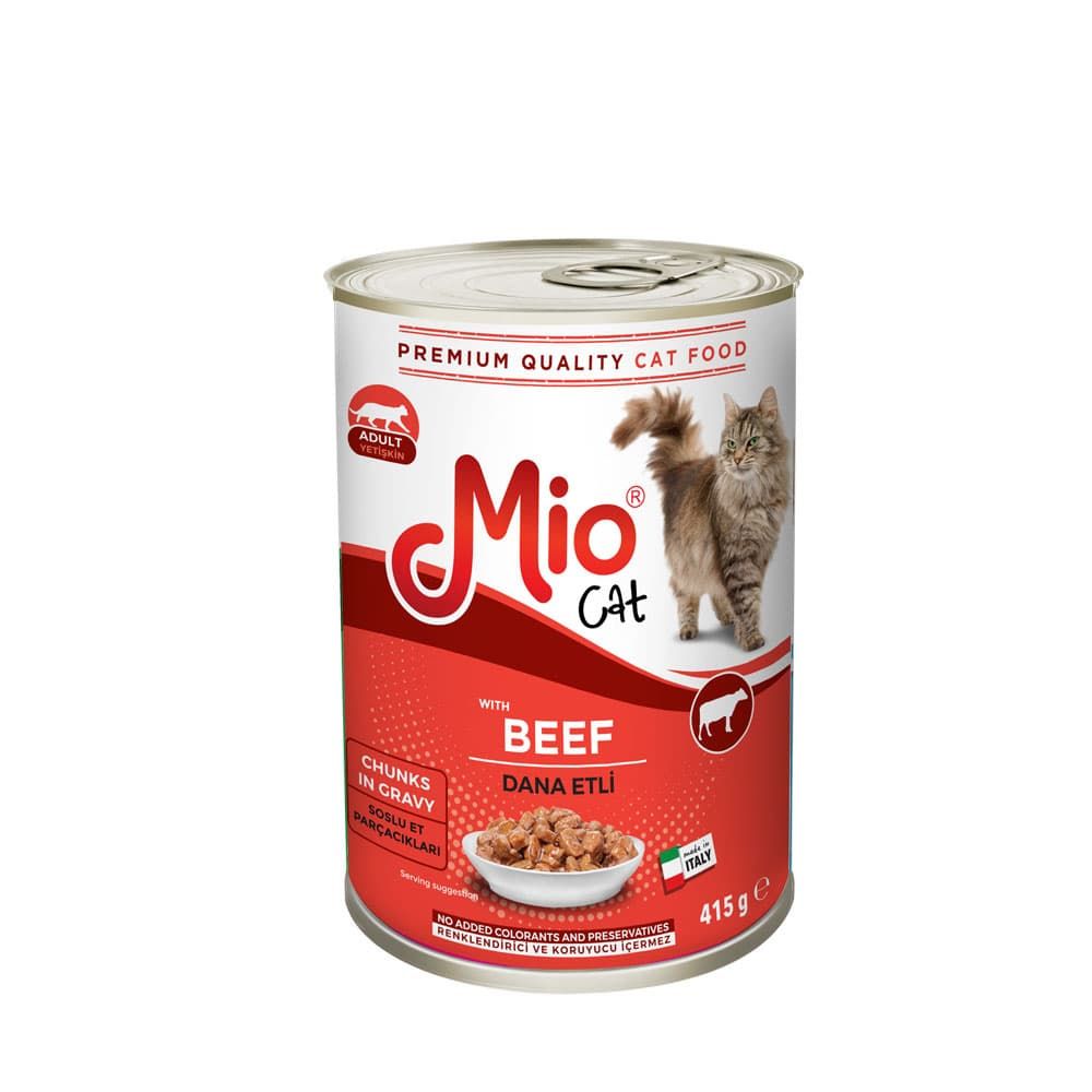 MİO DANA ETLİ KEDİ KONSERVE 415 GR 24'LÜ
