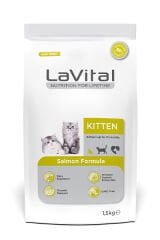 LAVİTAL SOMONLU YAVRU KEDİ MAMA 1,5 KG