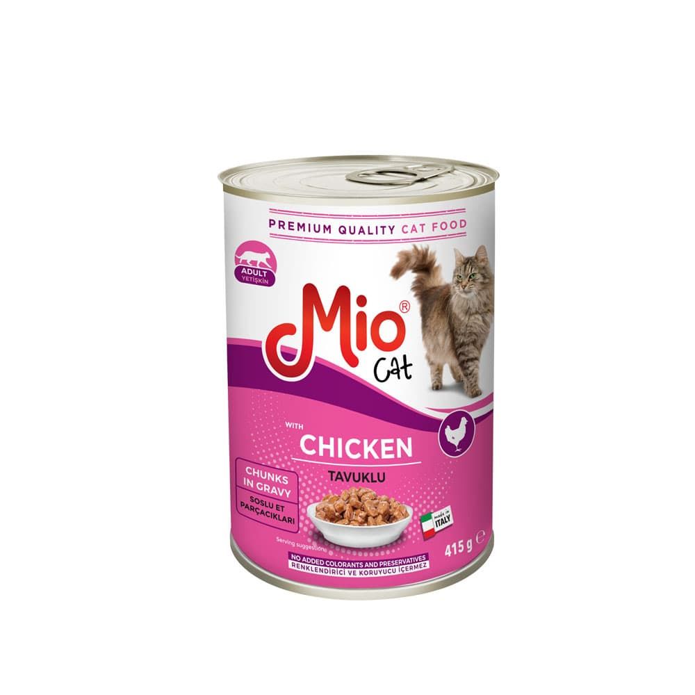MİO TAVUKLU KEDİ KONSERVE 415 GR 24'LÜ