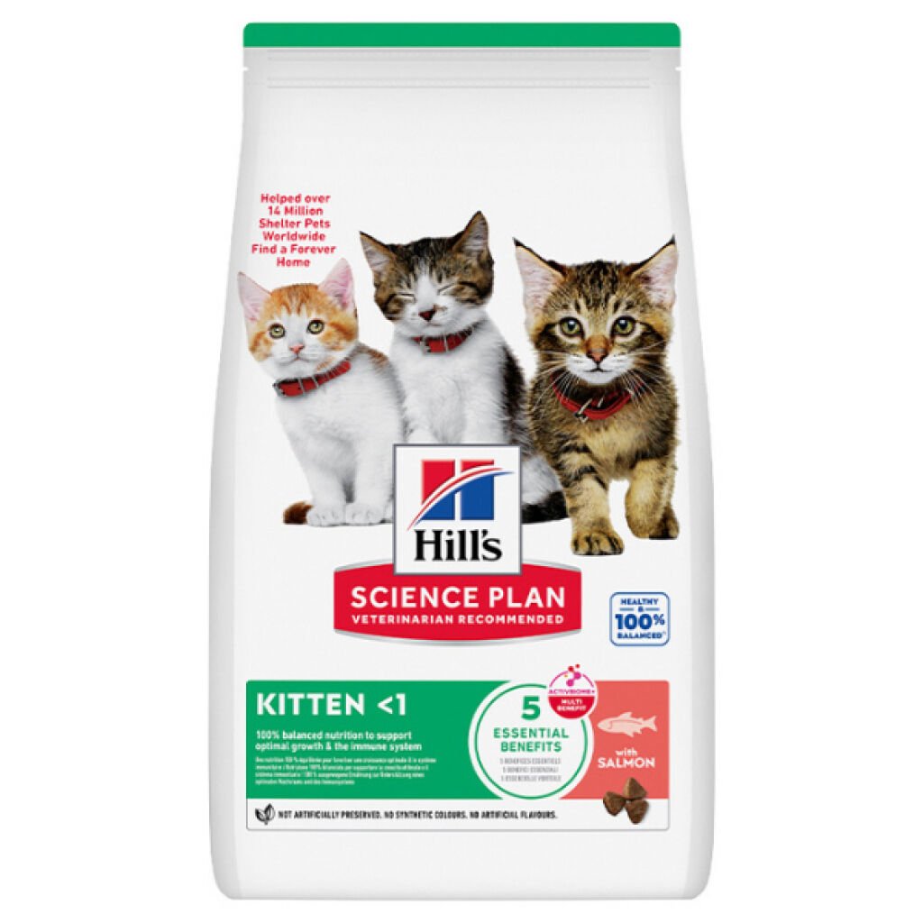 HİLL'S SP SOMONLU YAVRU KEDİ MAMASI 5+2 KG