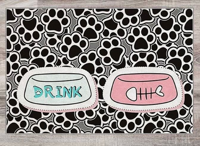 KEDİ KÖPEK MAMA PASPASI 45x60 CM