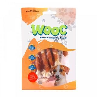 WOOC DOG TAVUK SARGILI KALSİYUMLU KEMİKLİ ÖDÜL