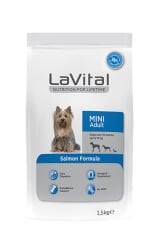 LAVİTAL SOMONLU KÜÇÜK IRK YETİŞKİN KÖPEK MAMASI 3 KG