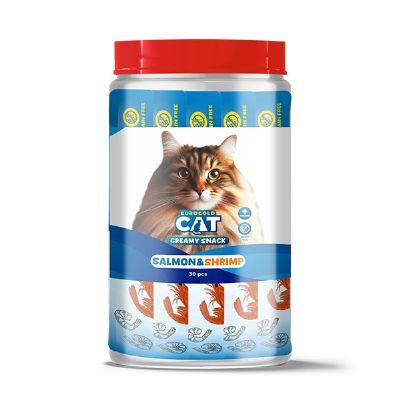 EUROGOLD CAT SIVI KEDİ ÖDÜLÜ SOMON-KARİDES 30x15 GR
