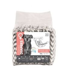 M-PETS DIAPERS DİŞİ KÖPEKLER İÇİN KÜLOT (M) 10LU