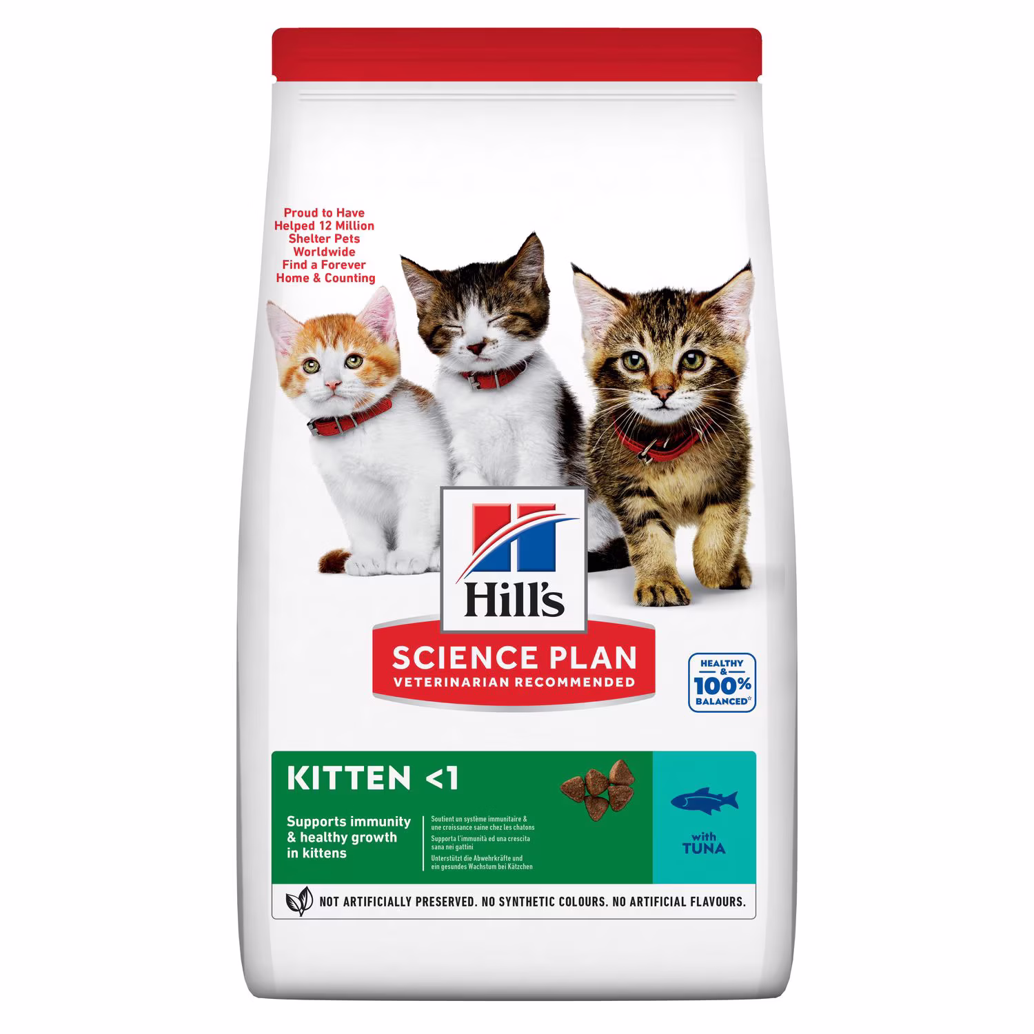 HİLL'S SP TON BALIKLI YAVRU KEDİ MAMASI 5+2 KG