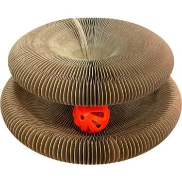 ROTİPET AKORDİYON TOPLU KARTON KEDİ OYUNCAĞI