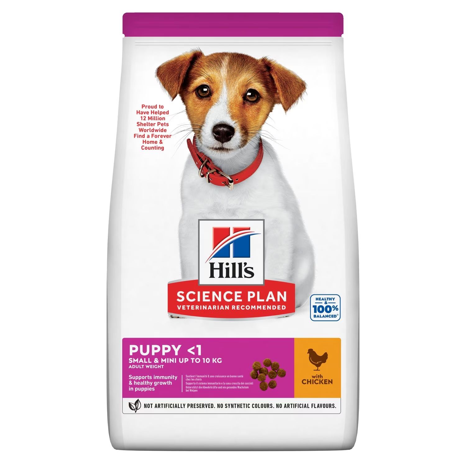 HİLL'S SP TAVUKLU KÜÇÜK ve MİNİ IRK YAVRU KÖPEK MAMASI 1,5 KG