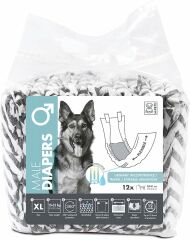 M-PETS DIAPERS KÖPEKLER İÇİN KÜLOT XLARGE 12'Lİ
