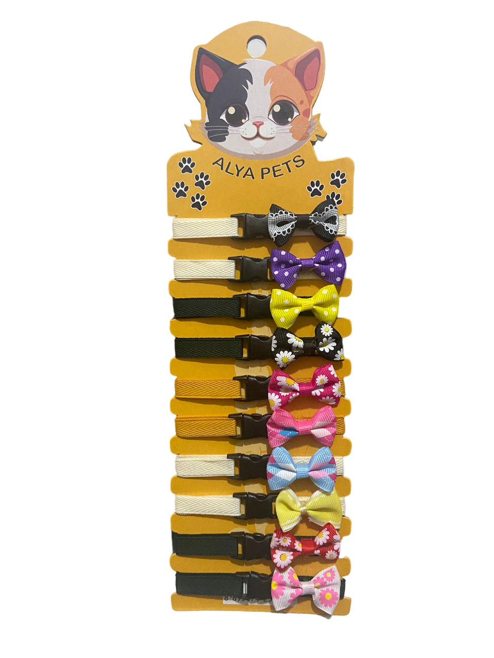 PAPYONLU KEDİ TASMA 10'LU