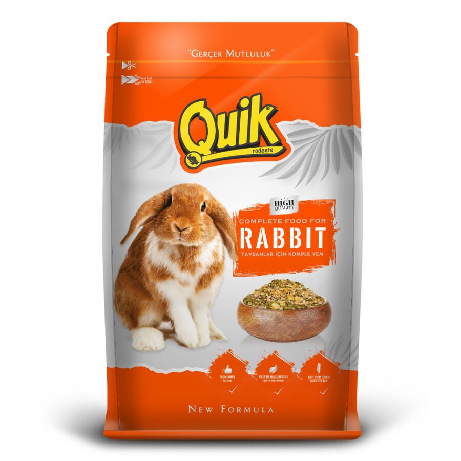 QUIK TAVŞAN YEMİ 750 GR 6'LI