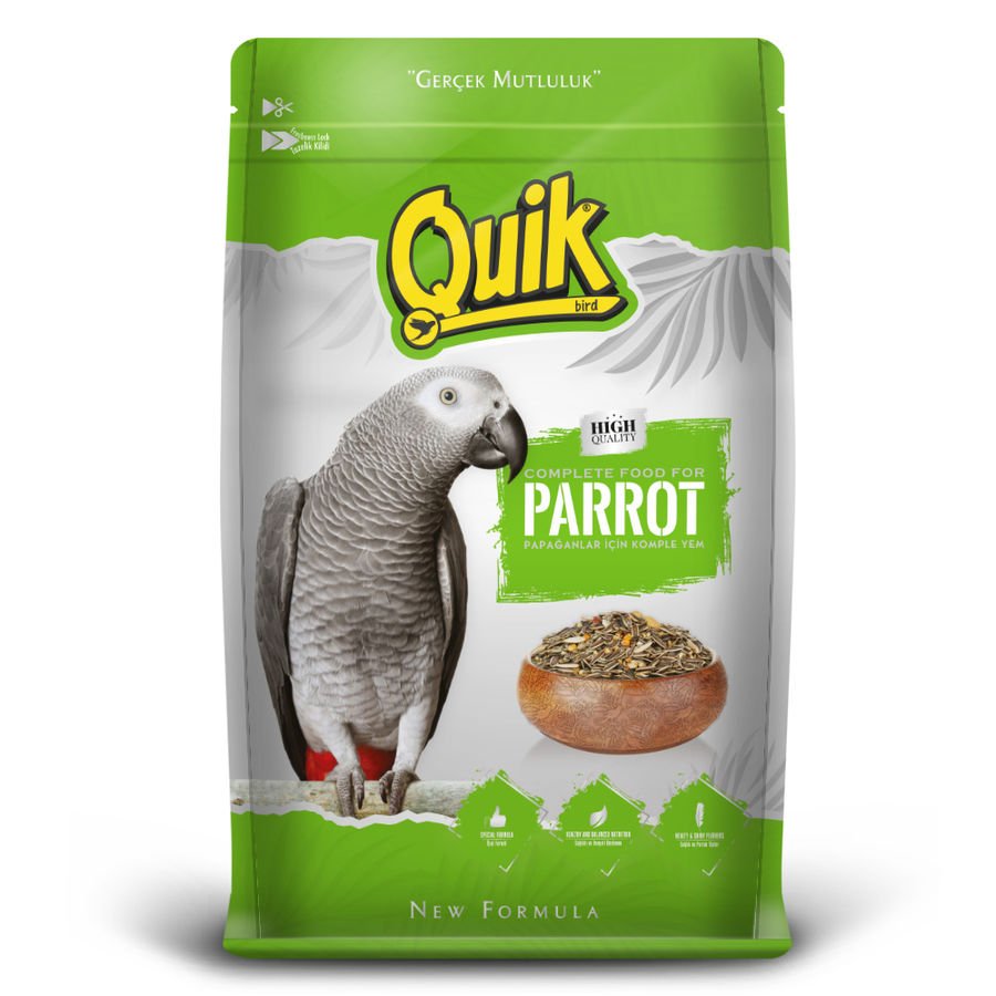 QUİK PAPAĞAN YEMİ 700 GR 6'LI