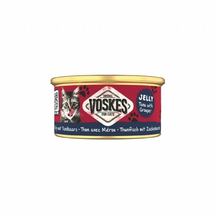 VOSKES TON BALIĞI ve ORFOZ KEDİ KONSERVESİ 85GR 24LÜ