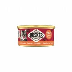 VOSKES TON BALIĞI ve KARİDES KEDİ KONSERVESİ 85GR 24LÜ