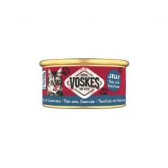 VOSKES TON BALIĞI ve ÇİPURA KEDİ KONSERVESİ 85GR 24LÜ