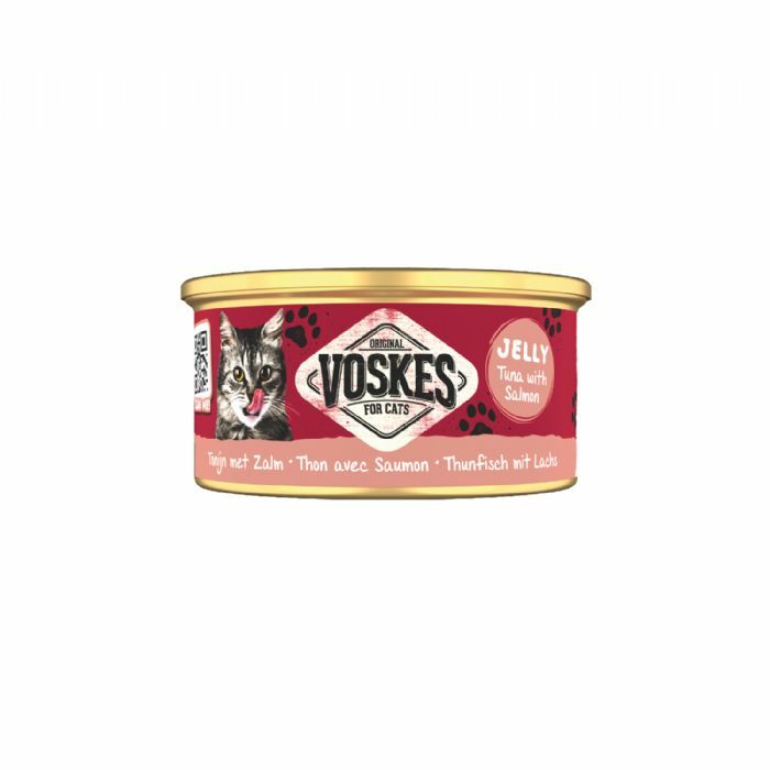 VOSKES TON BALIĞI ve BALKABAĞI KEDİ KONSERVESİ 85GR 24LÜ