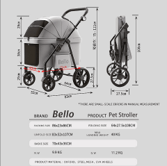 BELLO KEDİ-KÖPEK ARABASI