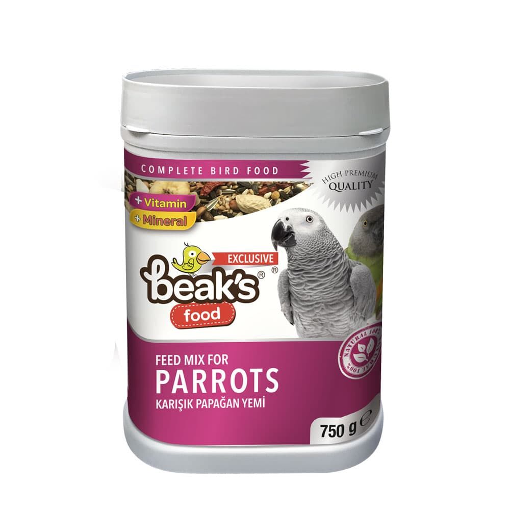 BEAKS PAPAĞAN YEMİ 750 ML
