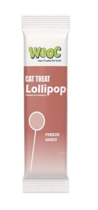 WOOC TAVUKveKIZILCIKLI KEDİ LOLİPOP 50`Lİ