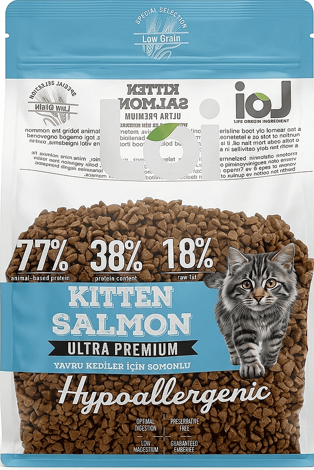 LOI SOMONLU YAVRU KEDİ MAMASI 1 KG
