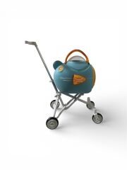 EWOX EVCİL HAYVAN ARABASI ASTRONOT FANLI MAVİ