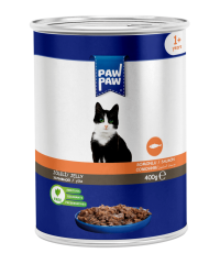 PAW PAW SOMONLI KEDİ KONSERVE GRAVY 400*24