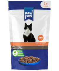 PAW PAW SOMON BALIKLI KEDİ POUCH 85*24