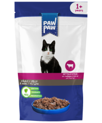 PAW PAW SIĞIR ETLİ KEDİ POUCH 85*24