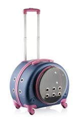 ÇEKÇEKLİ ÇANTA MAVİ