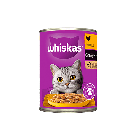 WHİSKAS TAVUKLU KEDİ KONSERVE 24'LÜ