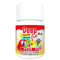 DEEP FİX MULTİMİX 50GR (KUŞ TOZ VİTAMİN)
