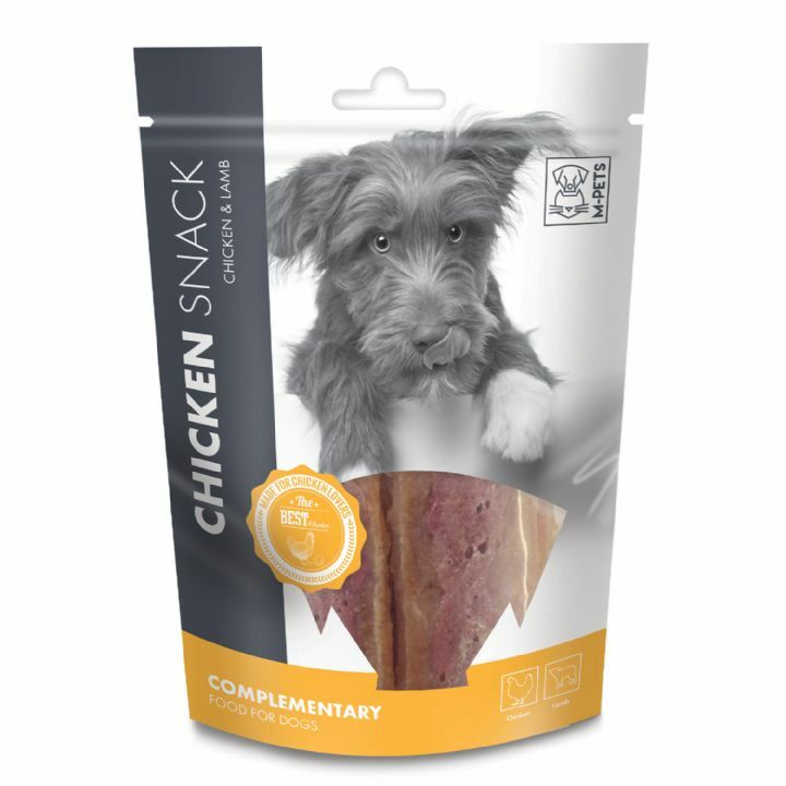 19010715 M-PETS CHICKEN & LAMB KÖPEK ÖDÜLÜ 80GR