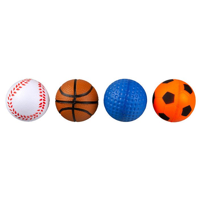 POLO PLASTİK KARIŞIK SPOR TOPLARI 4 CM 48'Lİ
