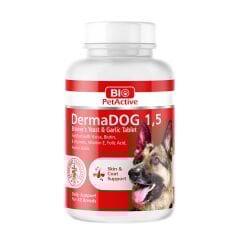BİO PETACTİVE DERMADOG 1,5 BREWERS 100 TABLET