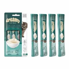 M-PETS SOMON BALIKLI BİFTEKLİ KEDİ ÖDÜLÜ 4X15GR